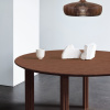 Tmavý dubový jídelní stůl Comfort Circle 120 cm -fv-interier-25