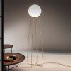 Bílá skleněná stojací lampa Angel Cerdá No. 8047, 170 cm -fv-interier-25