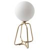 Bílá skleněná stolní lampa Angel Cerdá No. 8049