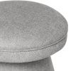 Šedý čalouněný taburet Somcasa Albin 45 cm -fv-interier-25