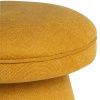 Žlutý čalouněný taburet Somcasa Albin 45 cm -fv-interier-25