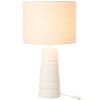 Bílá keramická stolní lampa J-line Elya