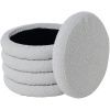 Šedý bouclé taburet Somcasa Harry 40 cm