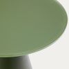 Matně zelený skleněný kulatý odkládací stolek Kave Home Wilshire 30 cm -fv-interier-25