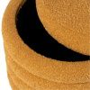 Žlutý bouclé taburet Somcasa Harry 40 cm -fv-interier-25