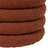 Terakotově červený bouclé taburet Somcasa Harry 40 cm -fv-interier-25