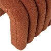 Terakotově červený bouclé taburet Somcasa Edy 42 x 42 cm -fv-interier-25
