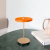 Oranžovo-zlatá kovová stolní nabíjecí LED lampa Asteria -fv-interier-25