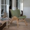 Dubové křeslo A Conversation Piece se zelným čalouněním -fv-interier-25