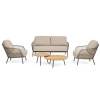 Set dvou zahradních stolků Ivissa 60/80 cm