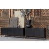 Šedobéžový dřevěný TV stolek Gravia 100 x 44 cm -fv-interier-25