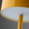 Žlutá kovová nabíjecí stolní LED lampa ARA -fv-interier-25