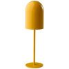 Žlutá kovová nabíjecí stolní LED lampa ARA