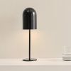 Černá kovová nabíjecí stolní LED lampa ARA -fv-interier-25