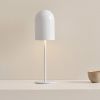 Bílá kovová nabíjecí stolní LED lampa ARA -fv-interier-25