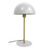 Bílá kovová stolní lampa Lacy
