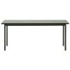 Zelený zahradní stůl Kave Home Maurina 223 x 101 cm