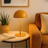 Žlutá kovová stolní lampa Lacy  -fv-interier-25