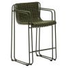 Světle šedá zahradní barová židle Kave Home Maurina 64,5 cm
