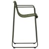 Zelená zahradní barová židle Kave Home Maurina 64,5 cm