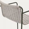 Světle šedá zahradní barová židle Kave Home Maurina 74,5 cm -fv-interier-25