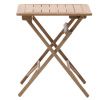 452283 2 dreveny zahradni skladaci stul kave home dandara 66 x 66 cm