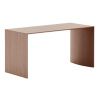 Ořechový konferenční stolek Kave Home Litto 90 x 45 cm