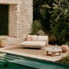 Béžové čalouněné zahradní dvojlehátko Kave Home Catalina -fv-interier-25