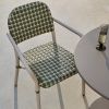 Béžovo-zelená zahradní židle z umělého ratanu Kave Home Tuccia -fv-interier-25