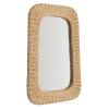 Ratanové zrcadlo Kave Home Zilna 59 x 38 cm