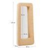 Ratanové zrcadlo Kave Home Zilna 120 x 58 cm
