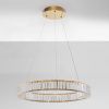 Zlaté skleněné závěsné LED světlo Nova Luce Aurelia 60 cm -fv-interier-25