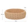 Ratanová dekorativní miska Kave Home Zilna ⌀ 38 cm