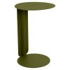 Zelený kovový zahradní odkládací stolek Fermob Bebop 40 cm