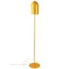 Žlutá kovová stojací lampa ARA 130 cm