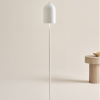 Bílá kovová stojací lampa ARA 130 cm -fv-interier-25