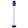 Modrá kovová stojací lampa ARA 130 cm