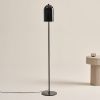 Černá kovová stojací lampa ARA 130 cm -fv-interier-25