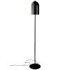 Černá kovová stojací lampa ARA 130 cm