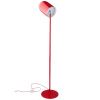 Červená kovová stojací lampa ARA 130 cm