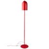 Červená kovová stojací lampa ARA 130 cm