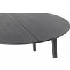Černý dubový jídelní stůl Bloomingville Peron 140 cm