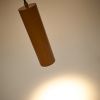 Terakotově červené kovové závěsné LED světlo Kave Home Andia -fv-interier-25