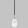 Bílé skleněné závěsné světlo Nova Luce Chrysi 18 cm -fv-interier-25