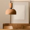 Béžové kovové závěsné světlo Kave Home Nibla 40 cm -fv-interier-25