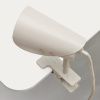 Malá šedá kovová stolní lampa s klipem Kave Home Jula -fv-interier-25