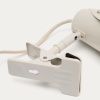 Malá šedá kovová stolní lampa s klipem Kave Home Jula -fv-interier-25