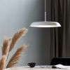 Bílé kovové závěsné LED světlo Piso 36,5 cm -fv-interier-25