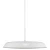 Bílé kovové závěsné LED světlo Piso 36,5 cm