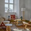 Dřevěná stojací lampa Bloomingville Giacoma 154,5 cm